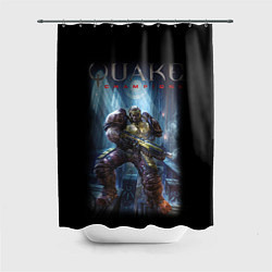 Шторка для душа Quake: Soldier Champion, цвет: 3D-принт