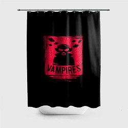 Шторка для душа Vampires, цвет: 3D-принт