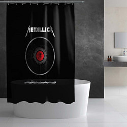 Шторка для душа Metallica Vinyl, цвет: 3D-принт — фото 2