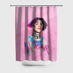 Шторка для ванной Lil Peep: Pink Style