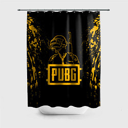 Шторка для душа PUBG: Black Soldier, цвет: 3D-принт