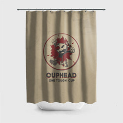 Шторка для душа Cuphead: One Touch Cup, цвет: 3D-принт