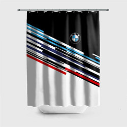 Шторка для душа BMW BRAND COLOR БМВ, цвет: 3D-принт