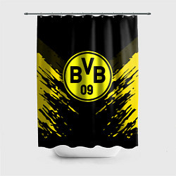 Шторка для душа Borussia FC: Sport Fashion, цвет: 3D-принт