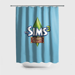 Шторка для душа The Sims 3: Roaring Heights, цвет: 3D-принт