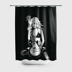 Шторка для ванной Рокерская душа