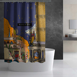 Шторка для душа Lost Tapes, цвет: 3D-принт — фото 2