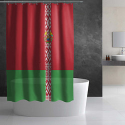 Шторка для душа Беларусь, цвет: 3D-принт — фото 2