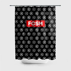 Шторка для душа FCSM Supreme, цвет: 3D-принт
