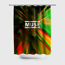 Шторка для душа Muse: Colour Abstract, цвет: 3D-принт