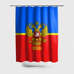 Шторка для душа Москва: Россия, цвет: 3D-принт