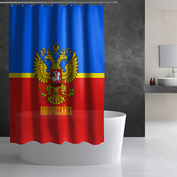 Шторка для душа Новороссийск: Россия, цвет: 3D-принт — фото 2