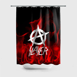 Шторка для душа Slayer Flame, цвет: 3D-принт