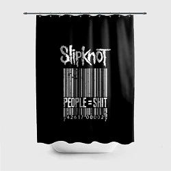 Шторка для душа Slipknot: People Shit, цвет: 3D-принт