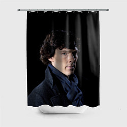 Шторка для душа Sherlock, цвет: 3D-принт