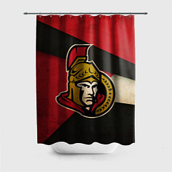 Шторка для душа HC Ottawa Senators: Old Style, цвет: 3D-принт