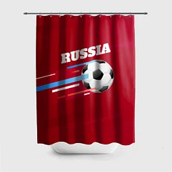 Шторка для душа Russia Football, цвет: 3D-принт