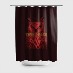 Шторка для ванной Twin Peaks: Red Owl