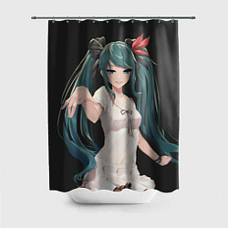 Шторка для ванной Hatsune Miku