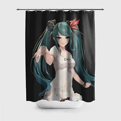 Шторка для душа Hatsune Miku, цвет: 3D-принт