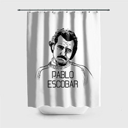 Шторка для душа Pablo Escobar, цвет: 3D-принт