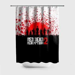 Шторка для ванной RDR 2: Red Blood