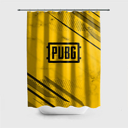 Шторка для ванной PUBG: Yellow Trace
