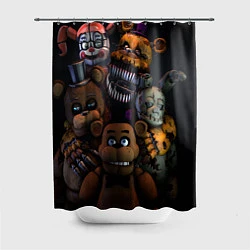 Шторка для душа Five Nights at Freddy's, цвет: 3D-принт
