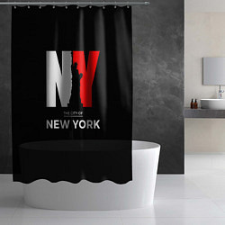 Шторка для душа New York City, цвет: 3D-принт — фото 2