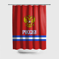 Шторка для ванной Хоккей: Россия