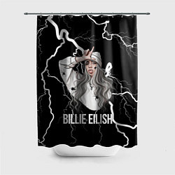 Шторка для душа BILLIE EILISH, цвет: 3D-принт