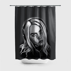 Шторка для душа BILLIE EILISH, цвет: 3D-принт