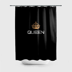 Шторка для душа Королева, цвет: 3D-принт