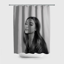 Шторка для душа Ariana Grande Ариана Гранде, цвет: 3D-принт