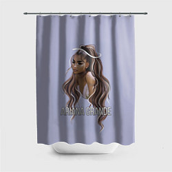 Шторка для душа Ariana Grande Ариана Гранде, цвет: 3D-принт