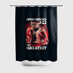 Шторка для душа Muhammad Ali, цвет: 3D-принт