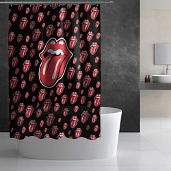 Шторка для душа Rolling stones, цвет: 3D-принт — фото 2