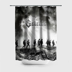 Шторка для душа Sabaton, цвет: 3D-принт