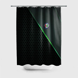 Шторка для душа Alfa Romeo, цвет: 3D-принт
