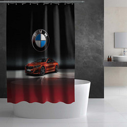Шторка для душа BMW, цвет: 3D-принт — фото 2