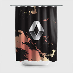 Шторка для душа Renault спина, цвет: 3D-принт