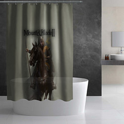 Шторка для душа Mount and Blade 2, цвет: 3D-принт — фото 2