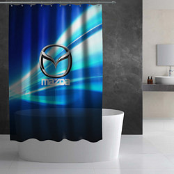 Шторка для душа MAZDA, цвет: 3D-принт — фото 2
