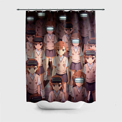 Шторка для душа Railgun, цвет: 3D-принт