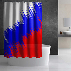 Шторка для душа Россия, цвет: 3D-принт — фото 2