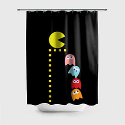 Шторка для душа Pac-man, цвет: 3D-принт