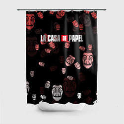 Шторка для душа La Casa de Papel Z, цвет: 3D-принт