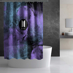 Шторка для душа BTS, цвет: 3D-принт — фото 2