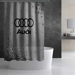 Шторка для душа AUDI АУДИ, цвет: 3D-принт — фото 2