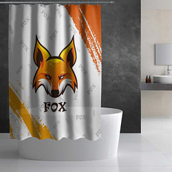 Шторка для душа FOX, цвет: 3D-принт — фото 2